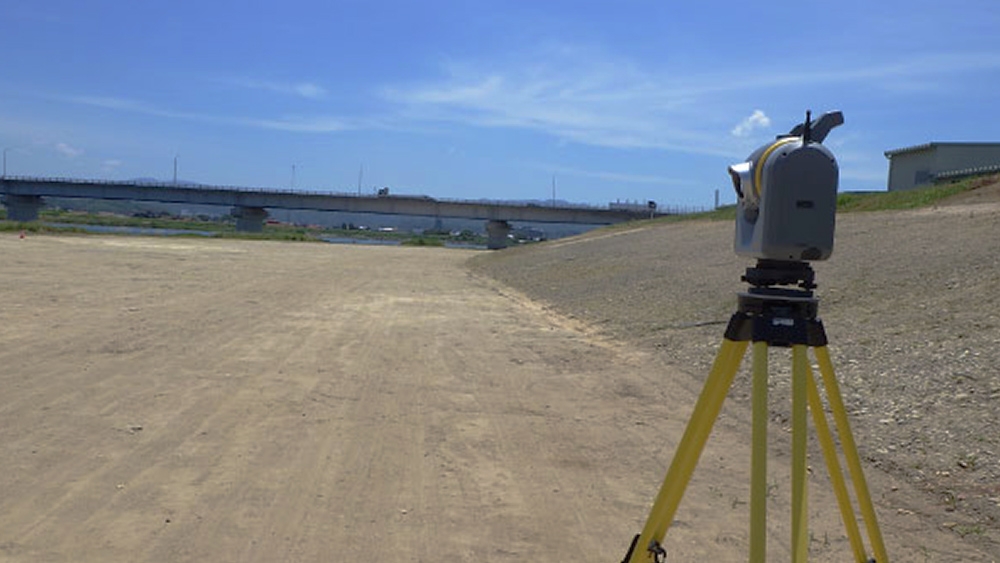 河川工事におけるICT施工(掘削工)