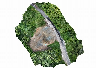 現況地形の点群化