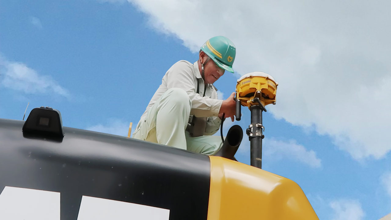 ICT施工のエキスパートがいる